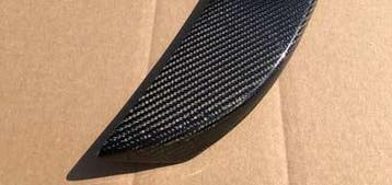 Tesla Model S achterklep spoiler glans grijs carbon, Verzenden