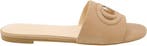 Guess - maat 38- Tashia Dames Slippers - Taupe, Kleding | Dames, Schoenen, Verzenden, Nieuw