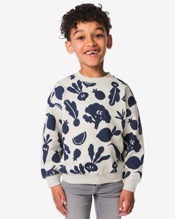 HEMA Kindersweater groente zand, Verzenden, Nieuw