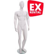 Faceless etalagepop heer merk Gruppo Corso 77S wit EX RENTAL