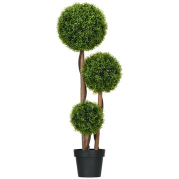 Grote Kunstmatige Buxusboom 110cm, UV-bestendige Kunstplant, Verzenden, Nieuw