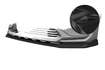 Cupspoilerlip voor Toyota bZ4X / Subaru Solterra CSL881-G, Verzenden, Nieuw