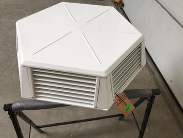 17 KW KAMPMANN Ultra CV luchtverwarmer (13 stuks op voorradi, Ophalen of Verzenden, Gebruikt, 800 watt of meer, Kachel