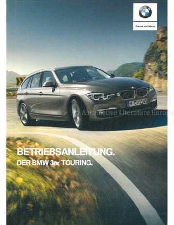 2019 BMW 3 SERIE TOURING INSTRUCTIEBOEKJE DUITS