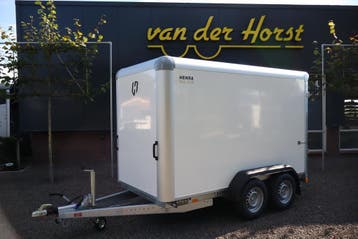 Henra gesloten aanhangwagen met gladde wanden aanbieding, Nieuw