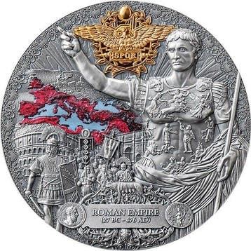 Kameroen. 2000 Francs 2023 Roman Empire - The Legacy of the