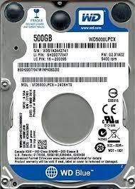 WD Blue PC Mobile Hard Drive WD5000LPCX – 500GB – 2.5 SATA, Computers en Software, Harde schijven, Ophalen of Verzenden, Nieuw