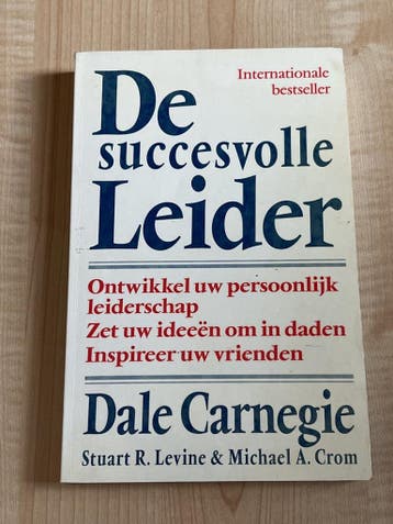 SUCCESVOLLE LEIDER, DE - D. Carnegie 9789060577363, Verzenden, Gelezen, D. Carnegie