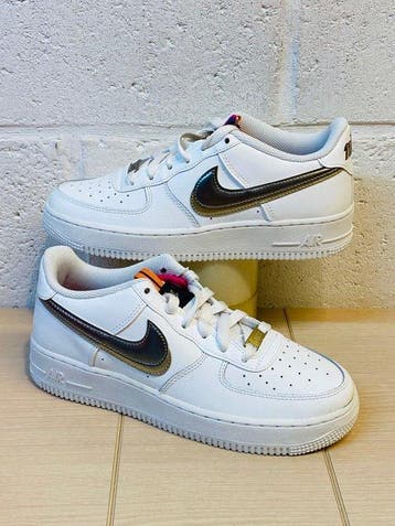 Nike - Air Force One Silver Gold P39 - Sneakers - Maat: EU, Nieuw