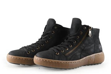 Rieker Hoge sneakers in maat 41 Zwart, Kleding | Dames, Verzenden, Zwart, Rieker, Sneakers of Gympen