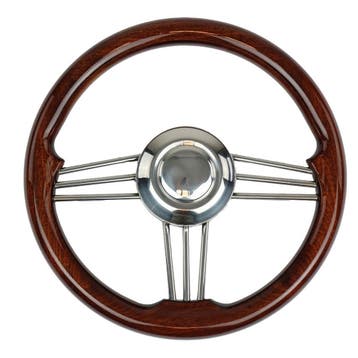 Stuurwiel Model 15 Mahonie 35 cm, Watersport en Boten, Ophalen of Verzenden, Nieuw