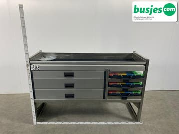 Aluca bedrijfswageninrichting 1500x529x950mm (3166), Ophalen of Verzenden