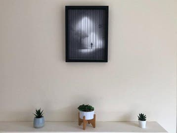 R. Kingmans - Wire sculpture Returning, Antiek en Kunst