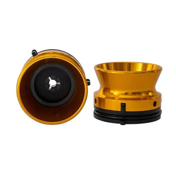 Retroreels NAB Adapter Set | Aluminium Goud Revox, Audio, Tv en Foto, Bandrecorders, Verzenden