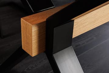 GIANT eettafel 180-300 cm, uitschuifbaar, natuurlijke, Ophalen of Verzenden, Nieuw