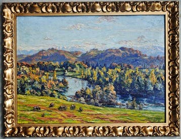 Louis Daran (1881-1969) - Entre montagnes et eau
