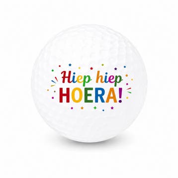 Hiep Hiep Hoera! golfbal - Wilson Smart Core - Meerkleurig, Ophalen of Verzenden, Nieuw