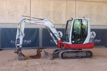 Veiling: Rupsgraafmachine Takeuchi TB235 Diesel 22kW 2019, Ophalen, Graafmachine