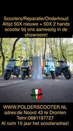 2e hands scooters vanaf €750,- met garantie + veel  nieuw!, Fietsen en Brommers, Ophalen, Nieuw