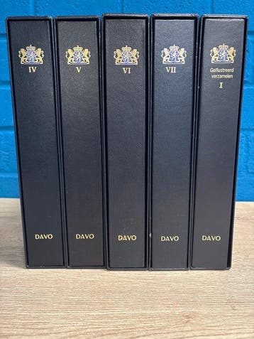 Netherlands - Accessoires 1990/2025 - 5 Davo LX albums, Postzegels en Munten, Gestempeld