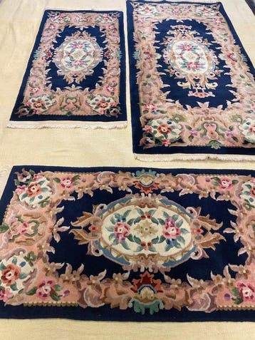 Tapijt - 188 cm - 93 cm - Drie tapijten van één set, Nieuw