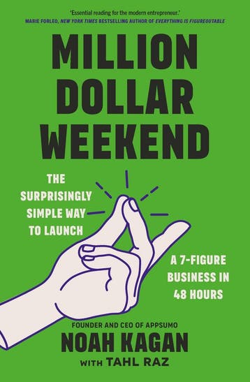 Million Dollar Weekend - Noah Kagan 9781529146189, Verzenden, Zo goed als nieuw, Noah Kagan
