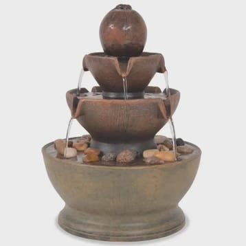 Decoratieve Binnenfontein met Pomp - Polyresin, Verzenden, Nieuw