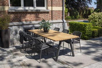 Taste by 4 Seasons Barista tuinset antraciet met Ambassador, Ophalen of Verzenden, Nieuw