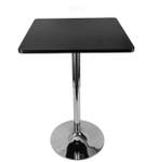Vierkante Bartafel – Verstelbaar 70–90 cm en 360° Draaiba, Verzenden, Nieuw