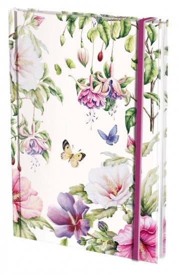 Adresboek A6, harde kaft: Hibiscus, Janneke, Ophalen of Verzenden, Nieuw in verpakking