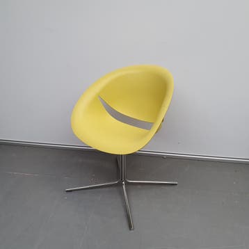 Design stoel Marco Maran So Happy - geel, Ophalen of Verzenden, Nieuw