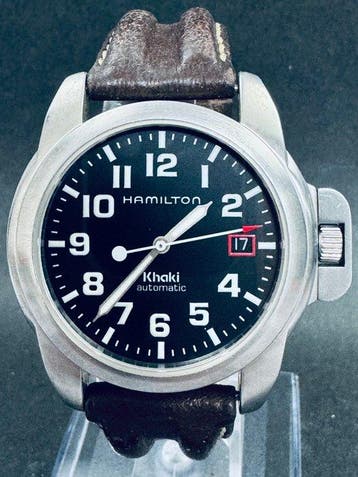 Hamilton - Khaki - Zonder minimumprijs - 6311 - Heren -, Nieuw
