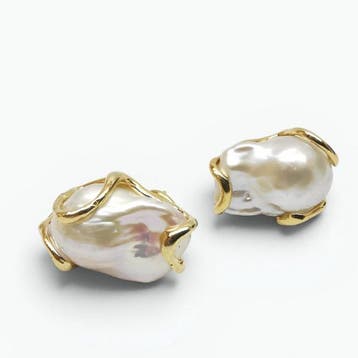 Parel - Argento 925 - Oorbellen - Italiaans vakmanschap