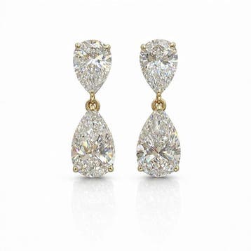 Zonder minimumprijs - Oorbellen - 14 karaat Geel goud -, Sieraden, Tassen en Uiterlijk, Oorbellen, Nieuw