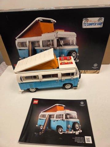 Lego Set - 10279 - Creator Expert - Volkswagen T2 Camper Van, Nieuw