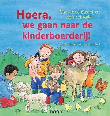 Hoera, we gaan naar de kinderboerderij - Marianne Busser, Verzenden, Zo goed als nieuw, Marianne Busser