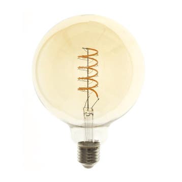 LED FILAMENT E27 GLOBE S DIMBAAR AMBER 4W, Huis en Inrichting, Lampen | Losse lampen, Ophalen of Verzenden, Nieuw