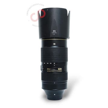 Nikon 80-400mm 4.5-5.6 G IF-ED N VR AF-S nr. 2711, Ophalen of Verzenden, Zo goed als nieuw, Telelens