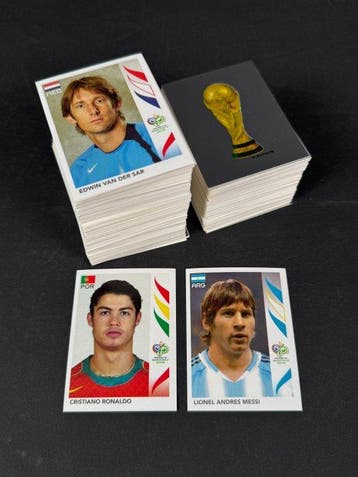 2006 Panini WC Germany 2006, Messi & Cristiano Ronaldo (WC, Nieuw