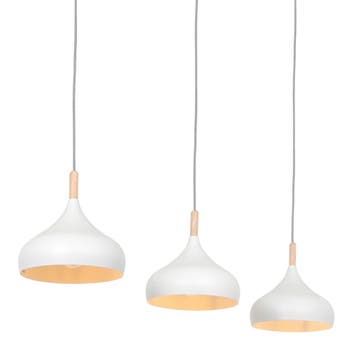 Mexlite hanglamp Bjorr 3099W 2dekansje, Ophalen, Overige materialen, Nieuw, Scandinavisch