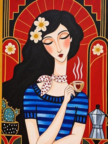 Lucía Laurent - XL - Aroma de café