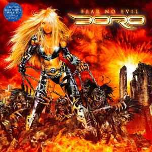 lp nieuw - Doro - Fear No Evil (MARBLED VINYL), Cd's en Dvd's, Vinyl | Rock, Zo goed als nieuw, Verzenden