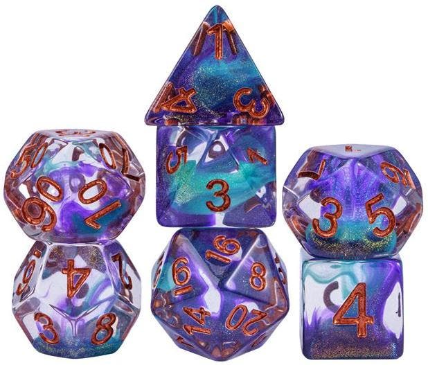 Dobbelstenen Set - Orion Cosmic Universe (7-delig) | HOT, Hobby en Vrije tijd, Gezelschapsspellen | Bordspellen, Nieuw, Verzenden