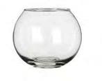 Glas Bal Pot Waxine h.10 cm d.12 cm per stuk, Ophalen of Verzenden, Nieuw
