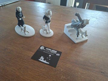Tintin - 3 Figuur HS N&B - Moulinsart - 2014, Boeken, Nieuw