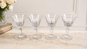 Baccarat - Drinkset (4) - Kristal - Zwaar kristal, lood
