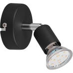 LED Wandspot - Trion Pamo - GU10 Fitting - 1-lichts - Rond -, Huis en Inrichting, Ophalen of Verzenden, Nieuw, Metaal