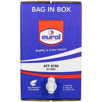Eurol Atf 6700 Bag-In-Box 20L, Verzenden