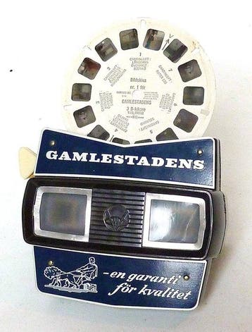 Gamlestadens Hemtextil Viewmaster model E viewer,, Verzamelen
