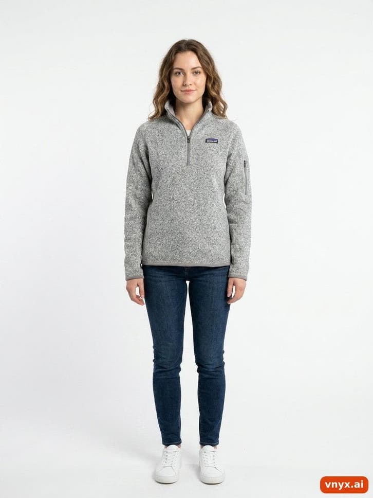 Patagonia Fleecetruien Dames maat M Grijs Vintage, Kleding | Dames, Truien en Vesten, Ophalen of Verzenden